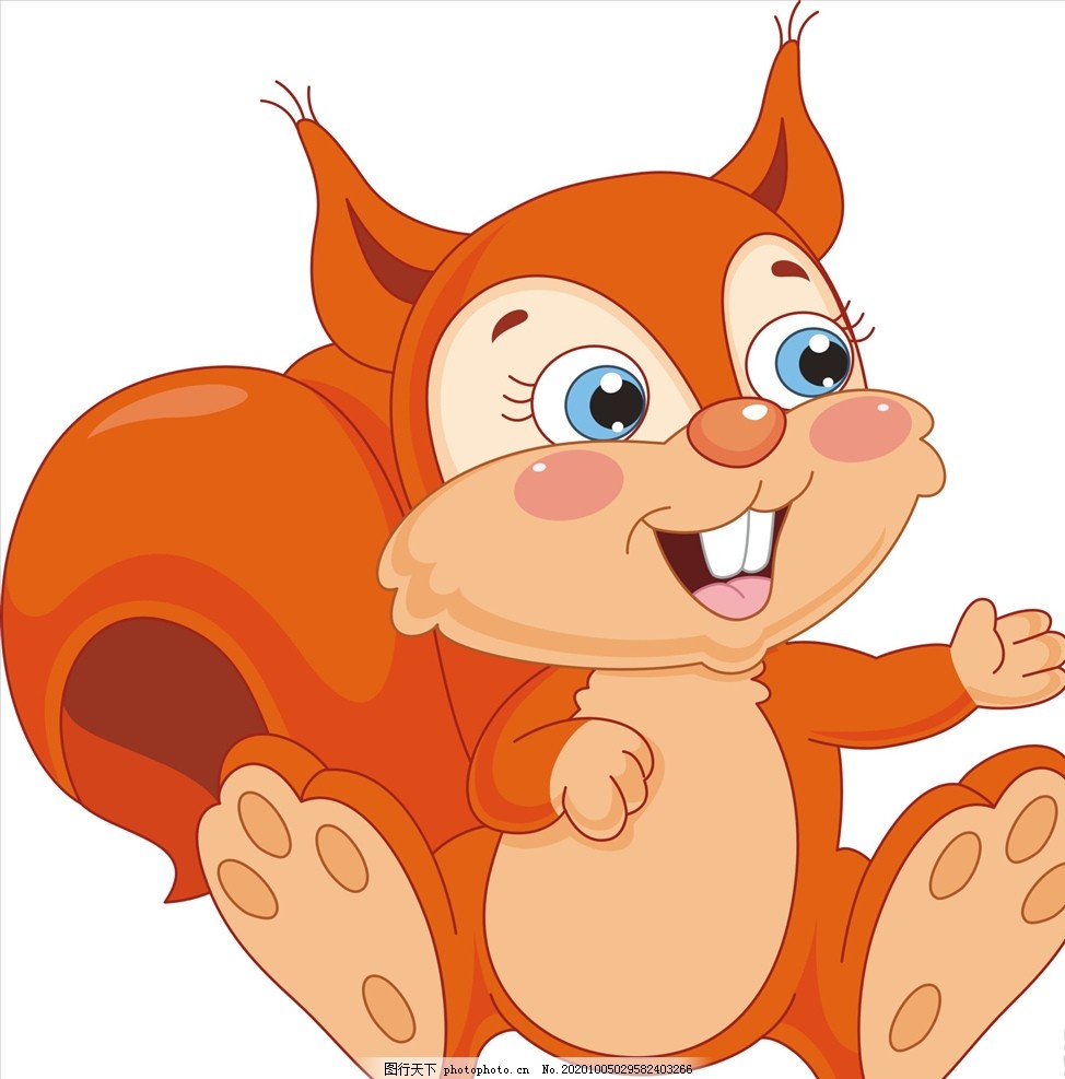 卡通松鼠图片_其他_其他-图行天下素材网