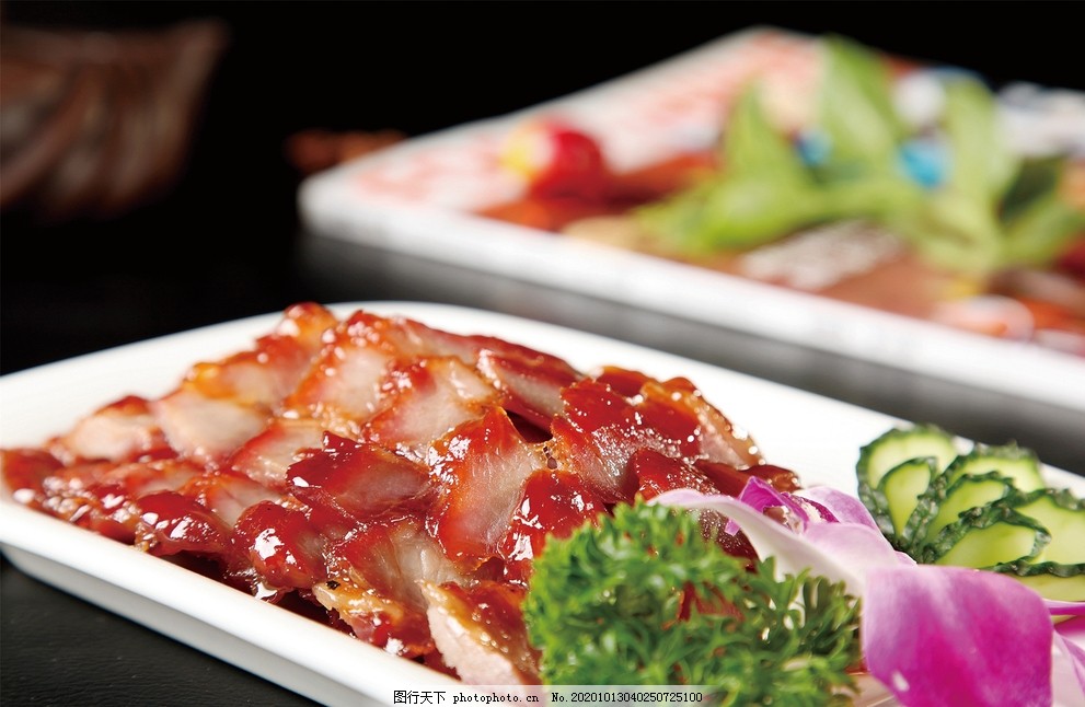 蜜汁叉烧图片,蜜汁叉烧,美食,传统美食,餐饮美食,高清菜谱用图,摄影,300DPI,JPG