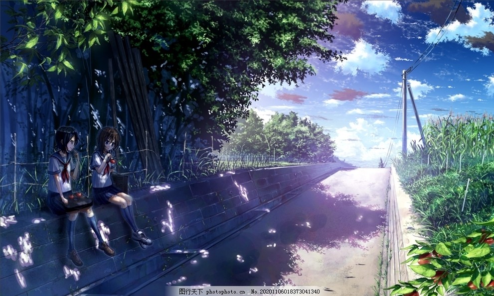 动漫背景图片_动漫卡通_插画绘画-图行天下素材网